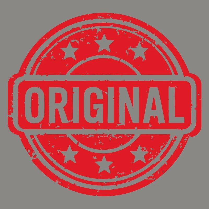 Logo original du timbre. Conception originale de tampon en caoutchouc.