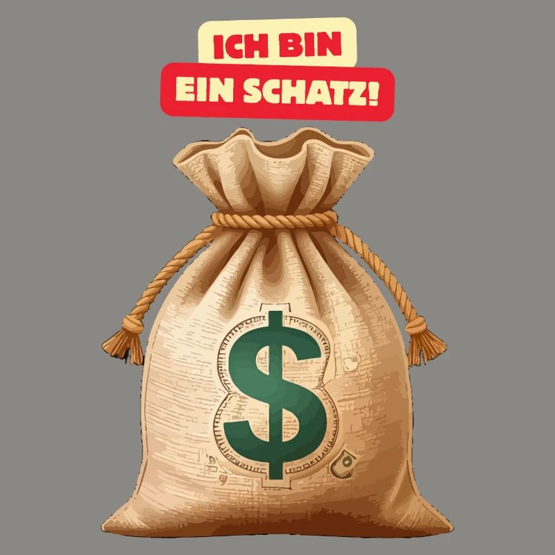 Ich bin ein Schatz Geldsack