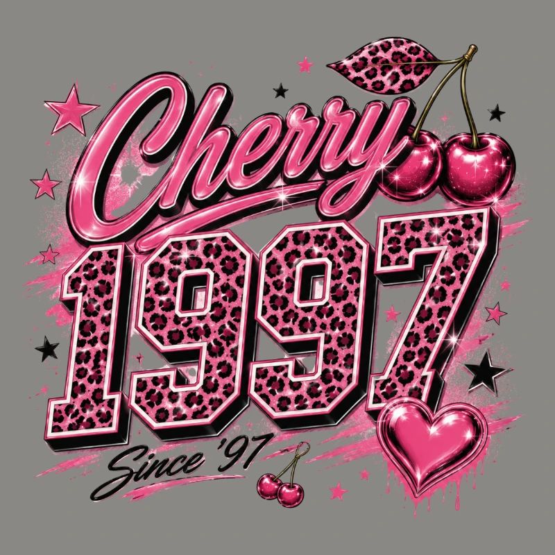 Cherry 1997 Leopard Glam