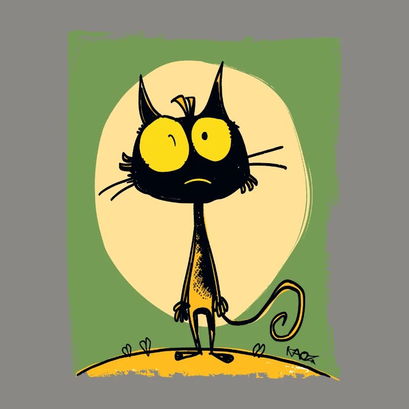 Le chat drôle le plus cool
