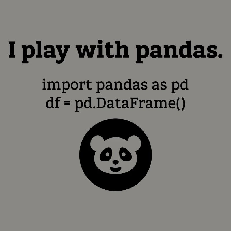 Pandas Data Science Computer Science Gift
