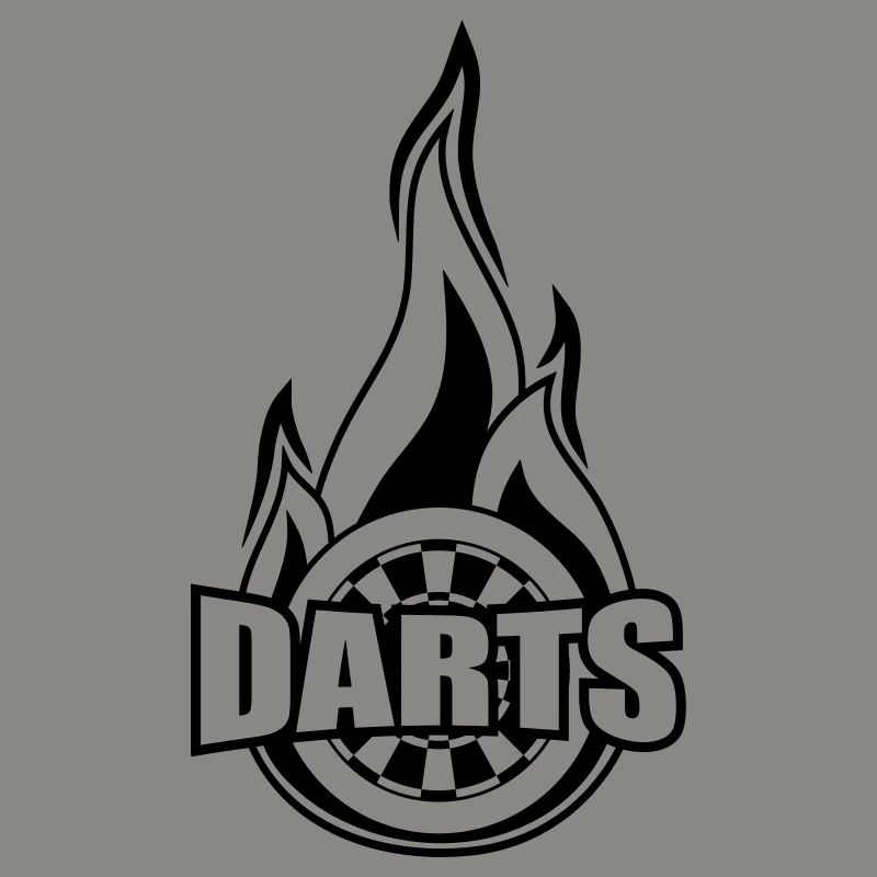 black darts burning fire target flame flames