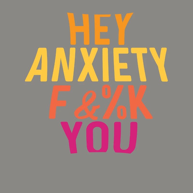 Hey Angst Ängstlich oder ängstlich. Geschenk