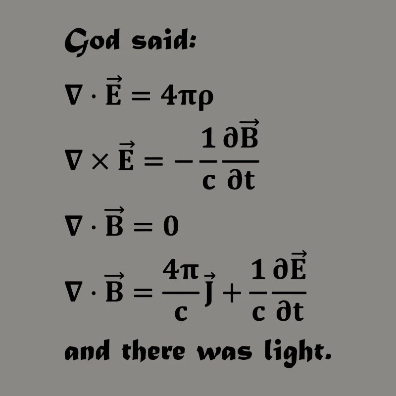 Physics Formula Equations Physicist Gift