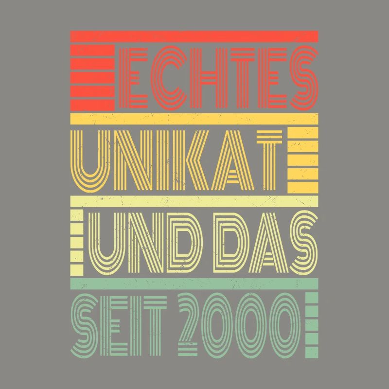 Echtes Unikat Seit 2000 Geboren 2000 Geburtstag