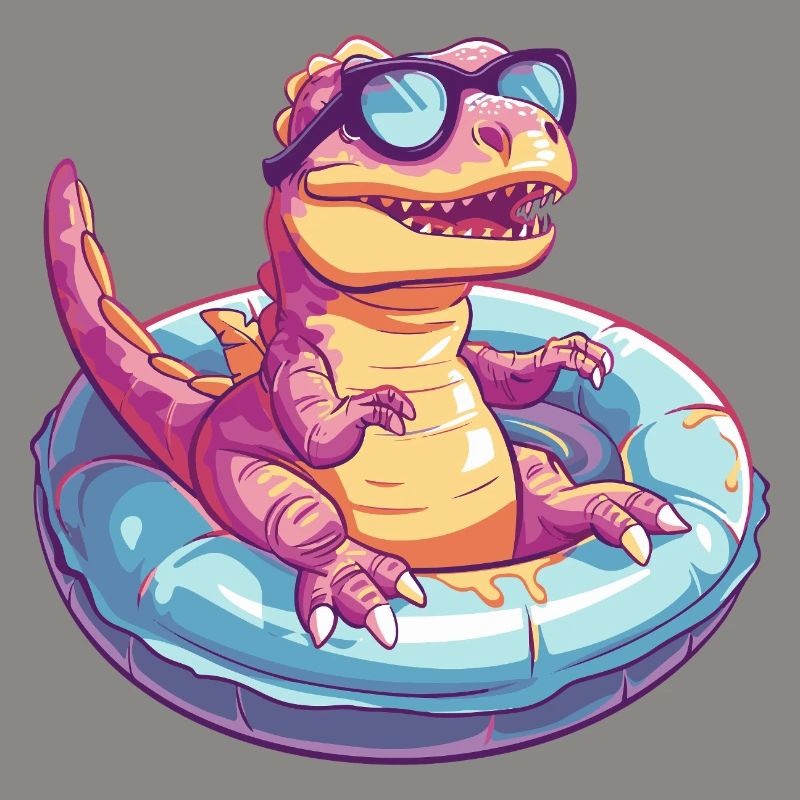 Dinosaurier T-Rex Comic Cool