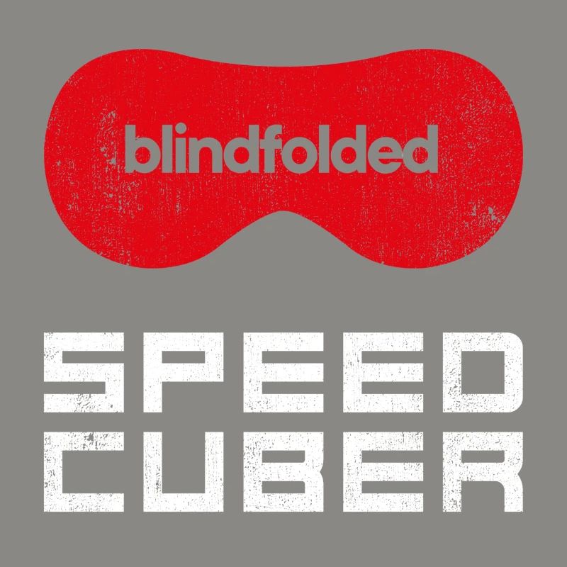 SPEEDCUBER Blindfolded. Cubing-Cube-Speedcuber