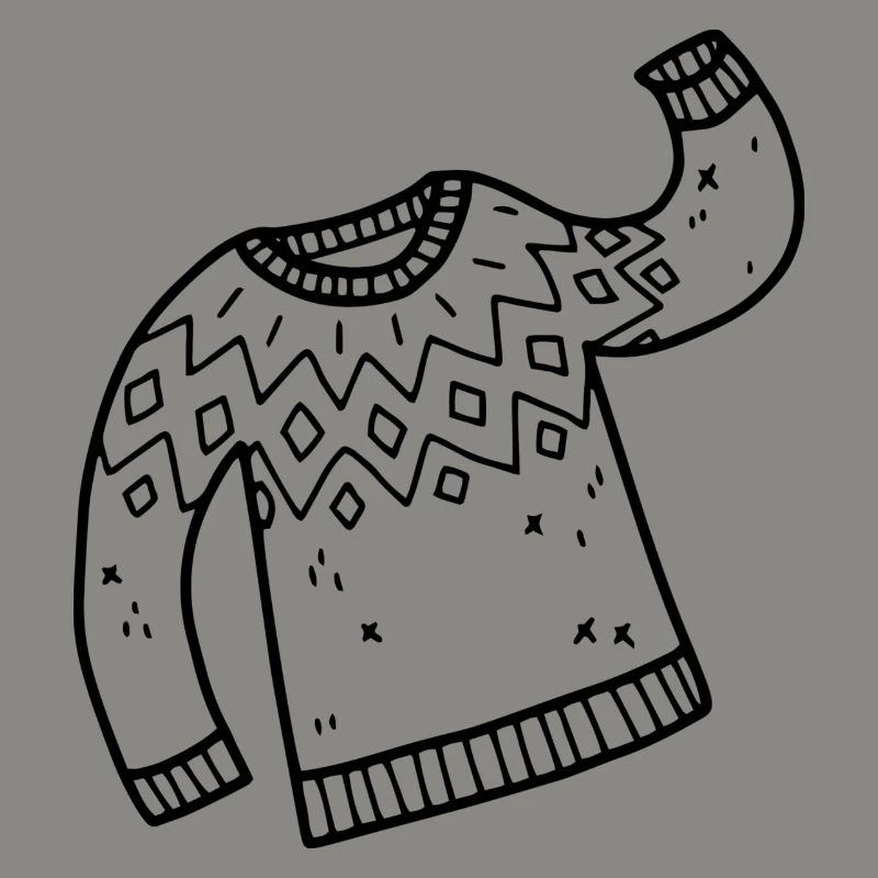 Pullover Ugly Christmas Sweater Winterpullover