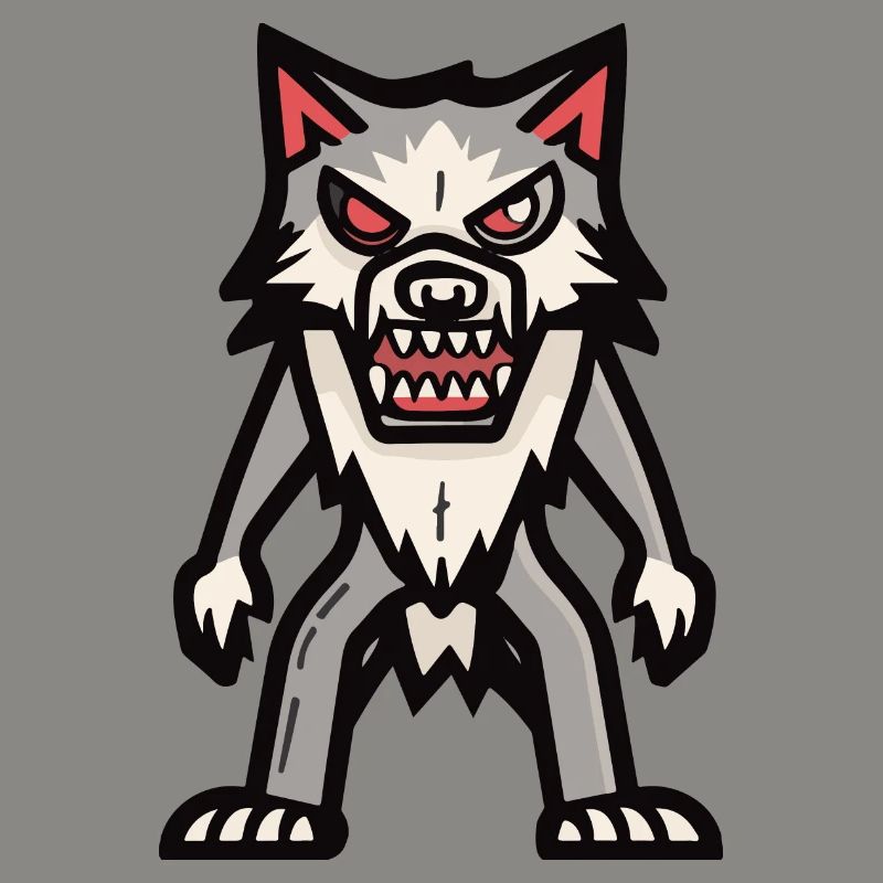 Wolf Halloween Comic