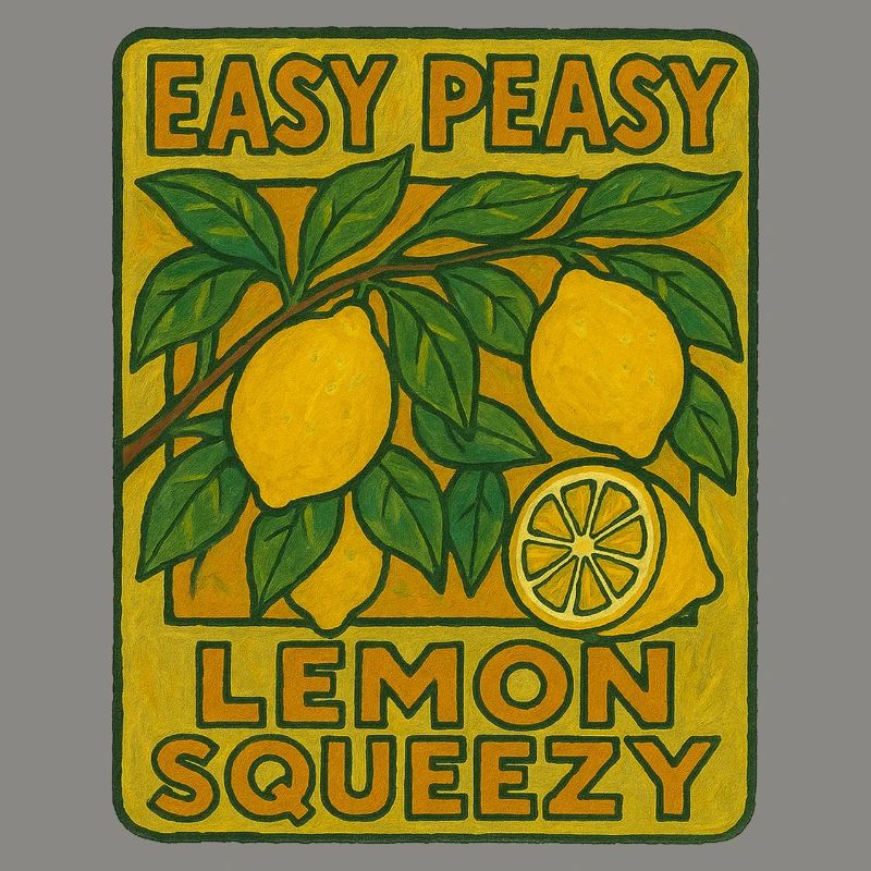 Presser un citron, c'est facile