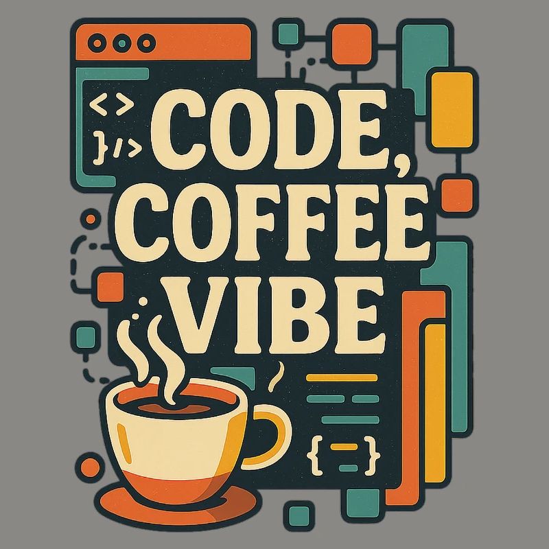 Code Coffee Vibe – Lustiges Programmer T-Shirt