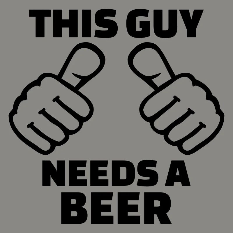 This guy needs a Beer