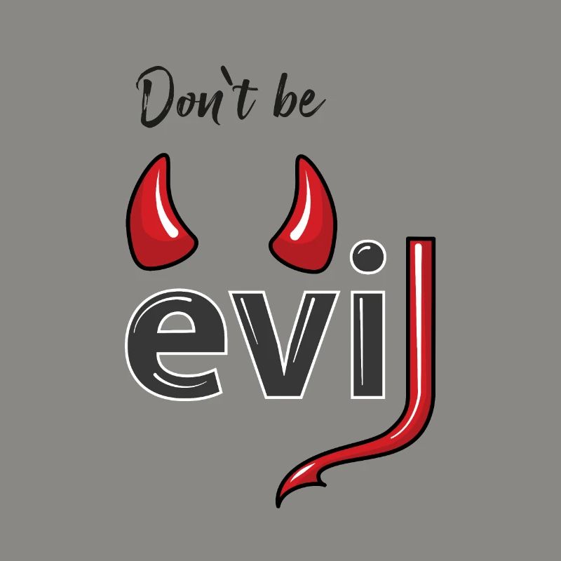 Don't be evil - Devil's Horns