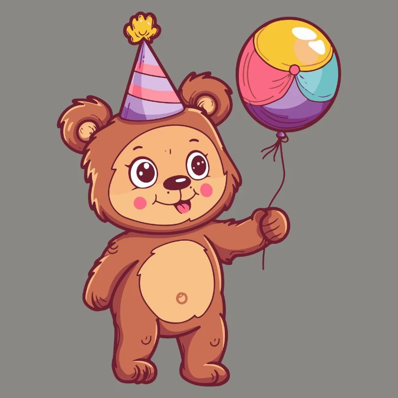 Bär Geburtstag Comic