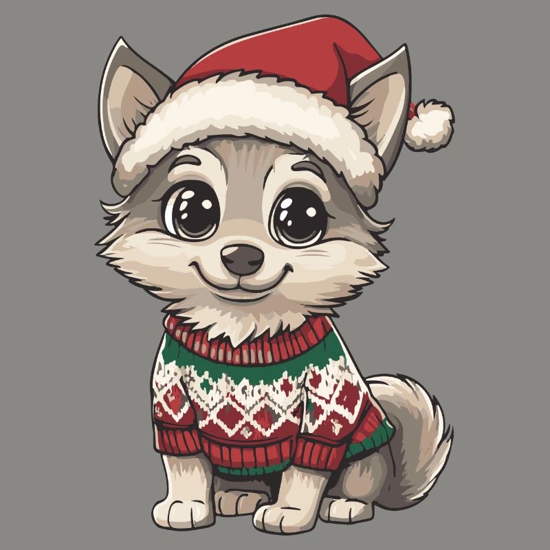 Wolf Christmas Comic