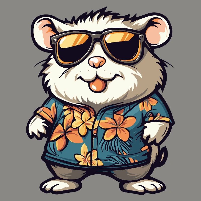 Hamster Comic Vacation