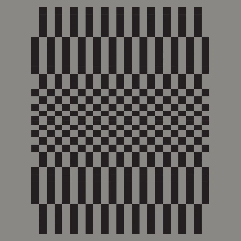 Geometric chessboard Grid Pattern
