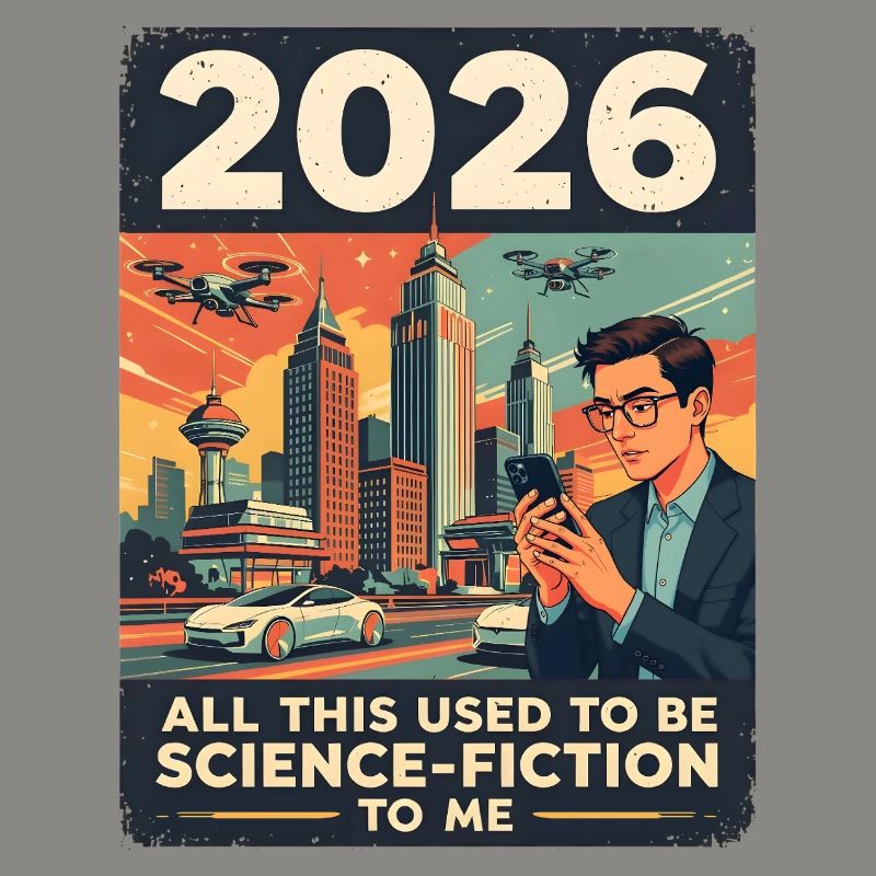 Das Jahr 2026 — klingt nach Science-Fiction, oder?
