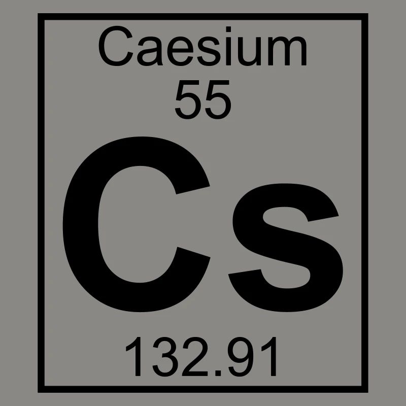 Caesium (Cs) (element 55)