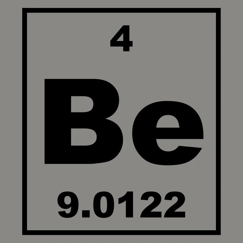 Element 004 - Be (beryllium) - Small