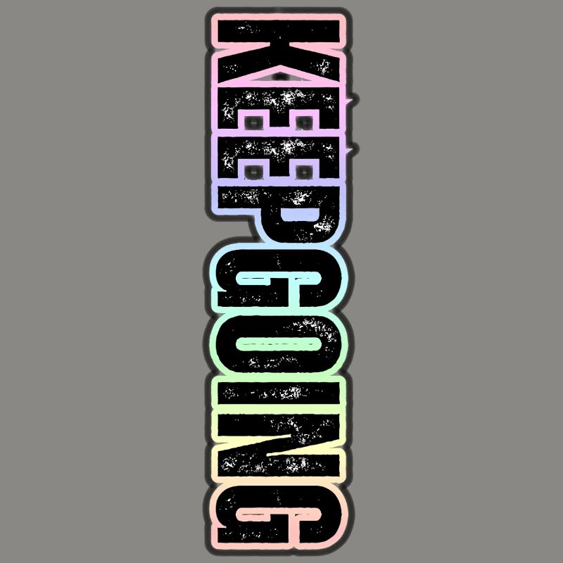 KEEP GOING – Pastel Vertical Theme