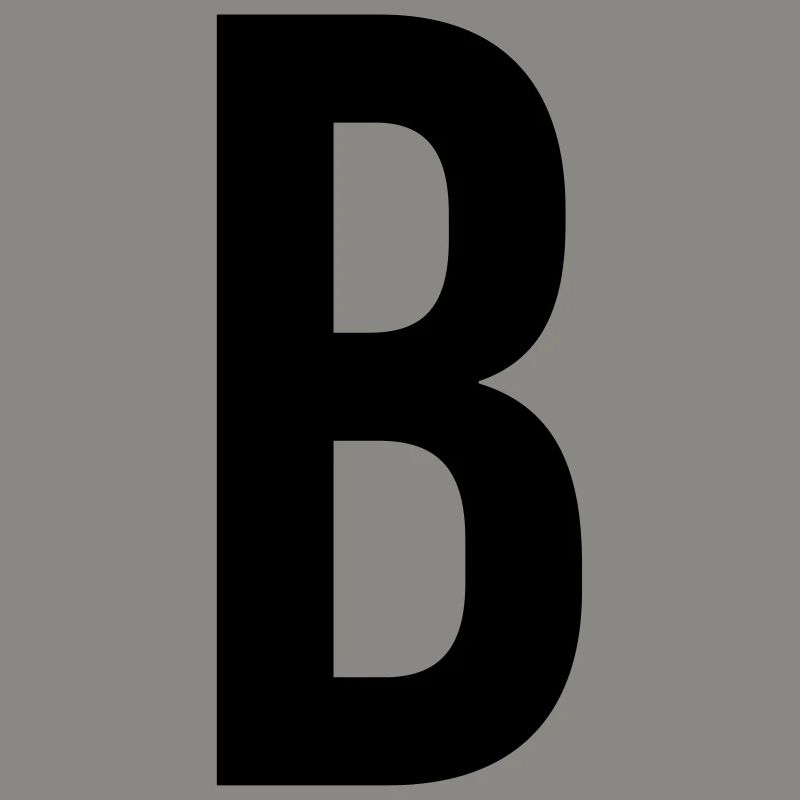B Letter Tshirt Gift Basti Baba Nameshirt