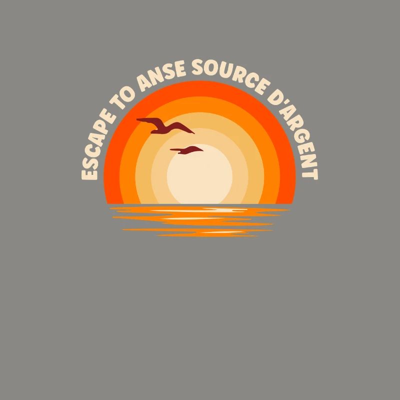 Je fuis vers Anse Source d’Argent