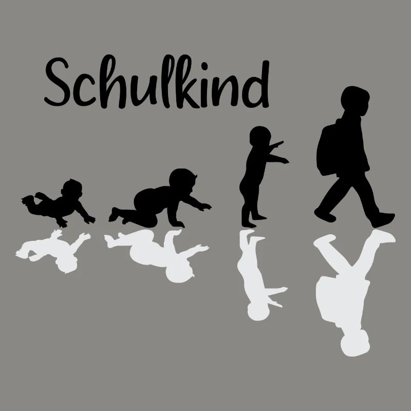 Schulkind Evolution Erstklässler Schule