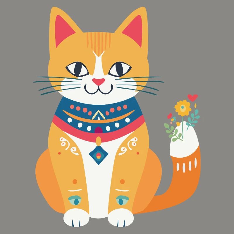 mignon chat folklore