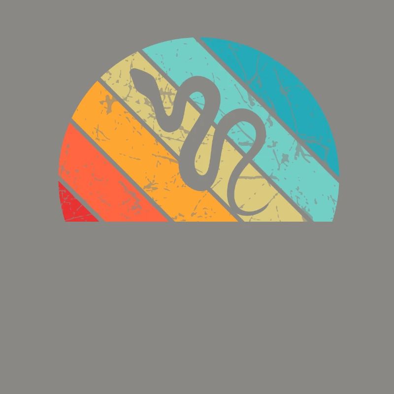 Snake Retro Reptile Python Idée cadeau