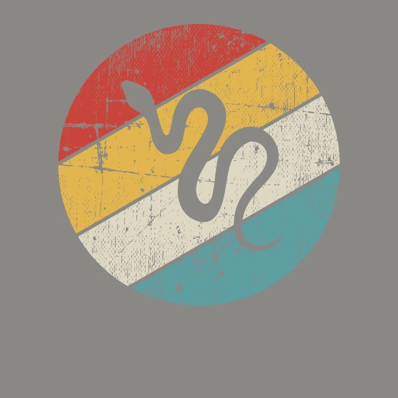 Snake Retro Reptile Python Idée cadeau