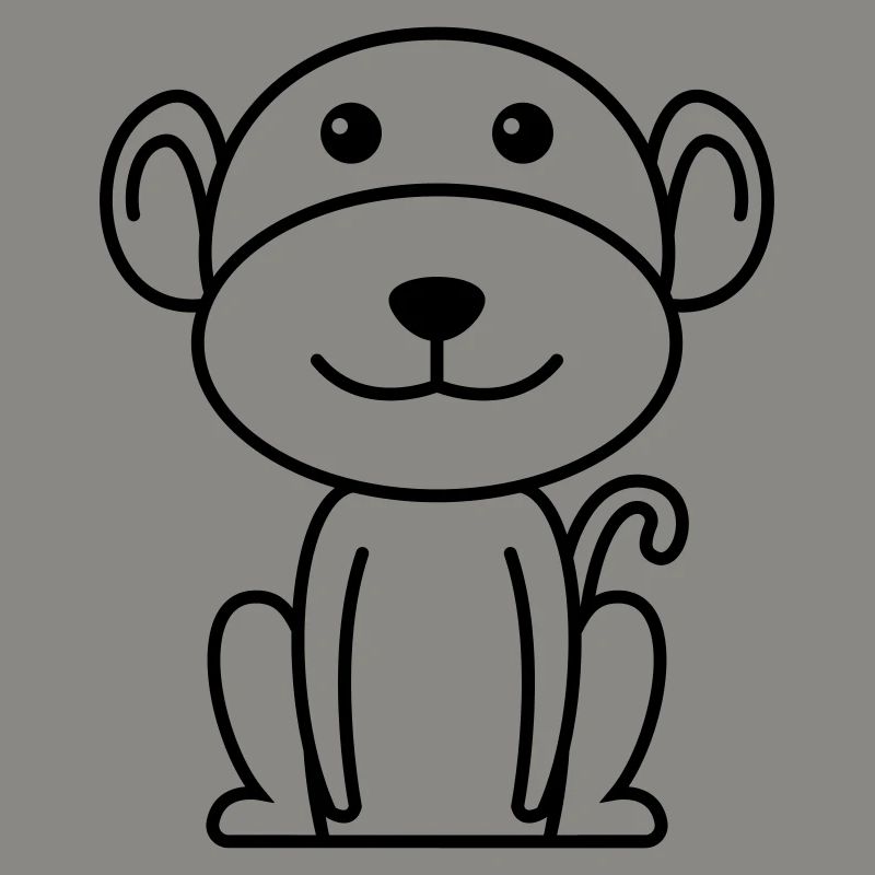 Monkey Comic Animal