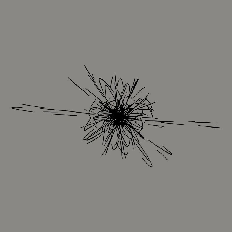 Vector Sternen Nova Explosion