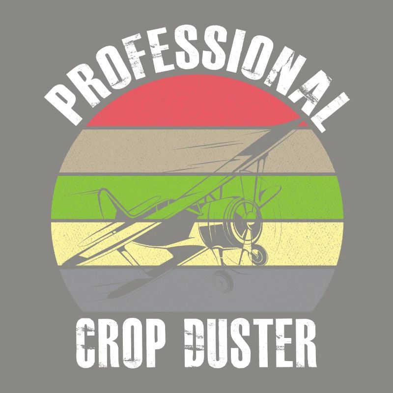 Cropdusting in Progress Crop Dusting Duster Plane