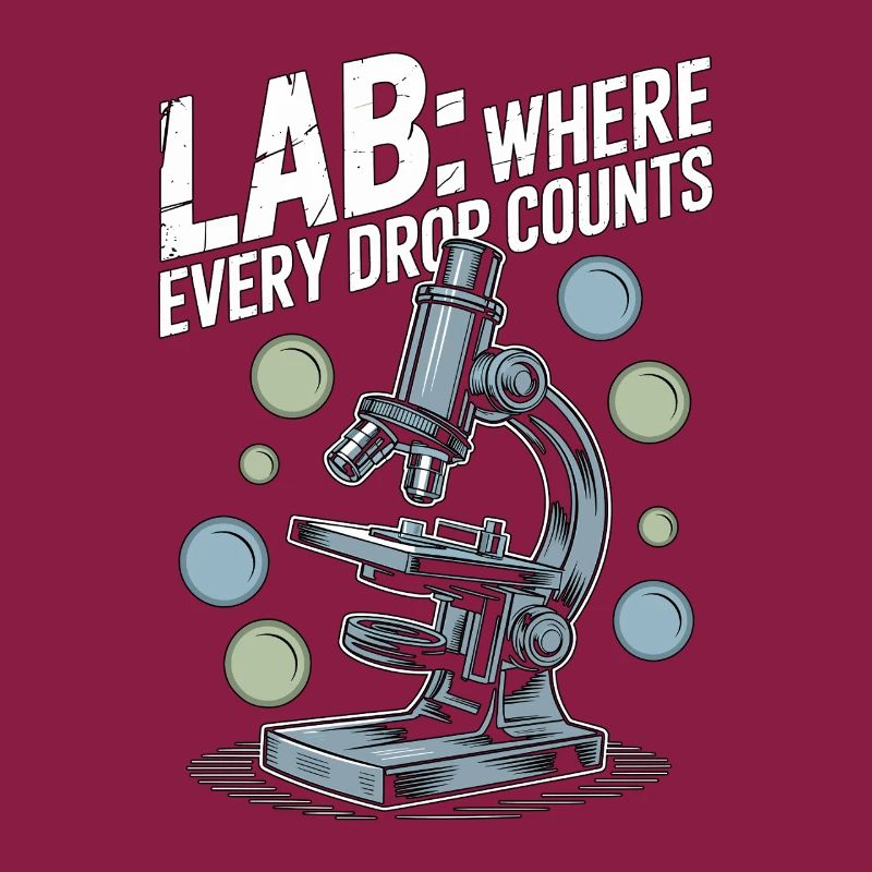 Lab Technician Lab Where Every Drop Scientist