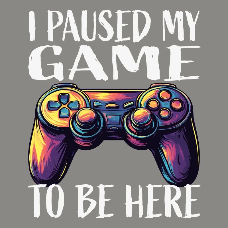 Game Pause Neon Controller