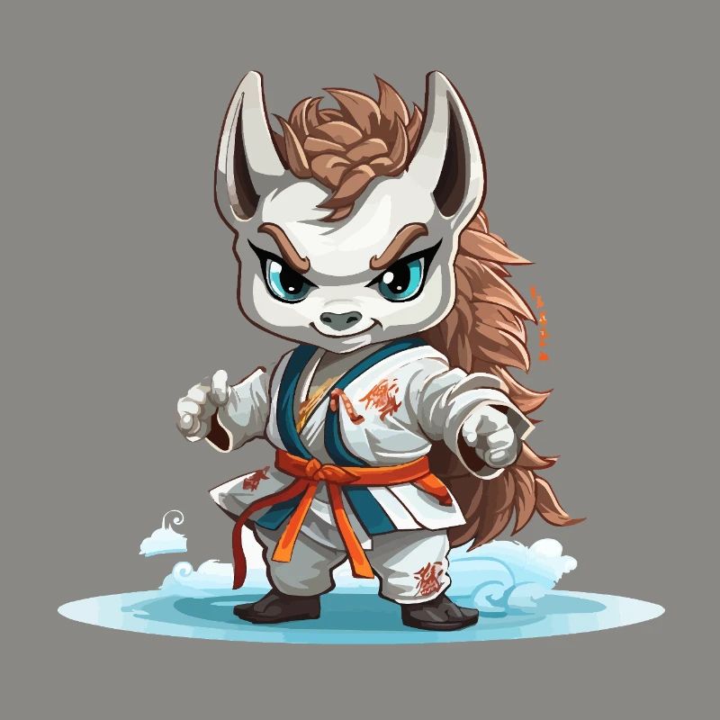 Fierce Snow Fox