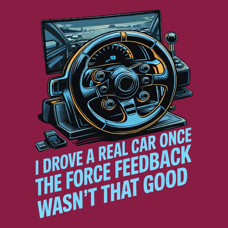 Ich bin einmal ein echtes Auto gefahren, das Force