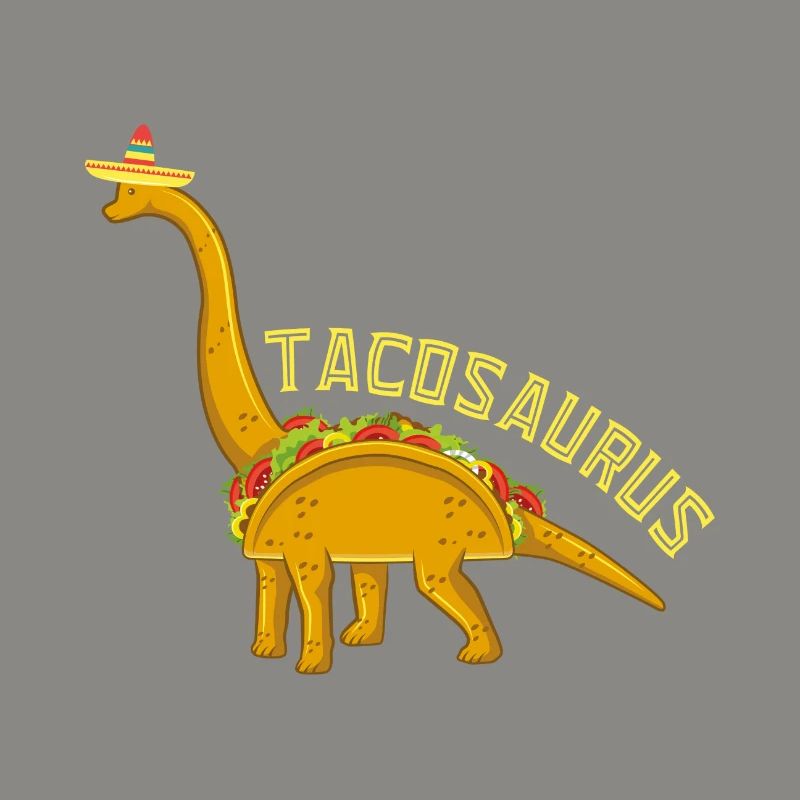 Tacosaurus Dinosaurier T-Rex Geschenk Geschenkidee