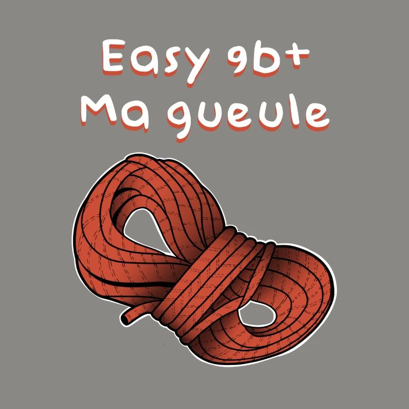 Grimpeur & grimpeuse easy 9b+ ma gueule !