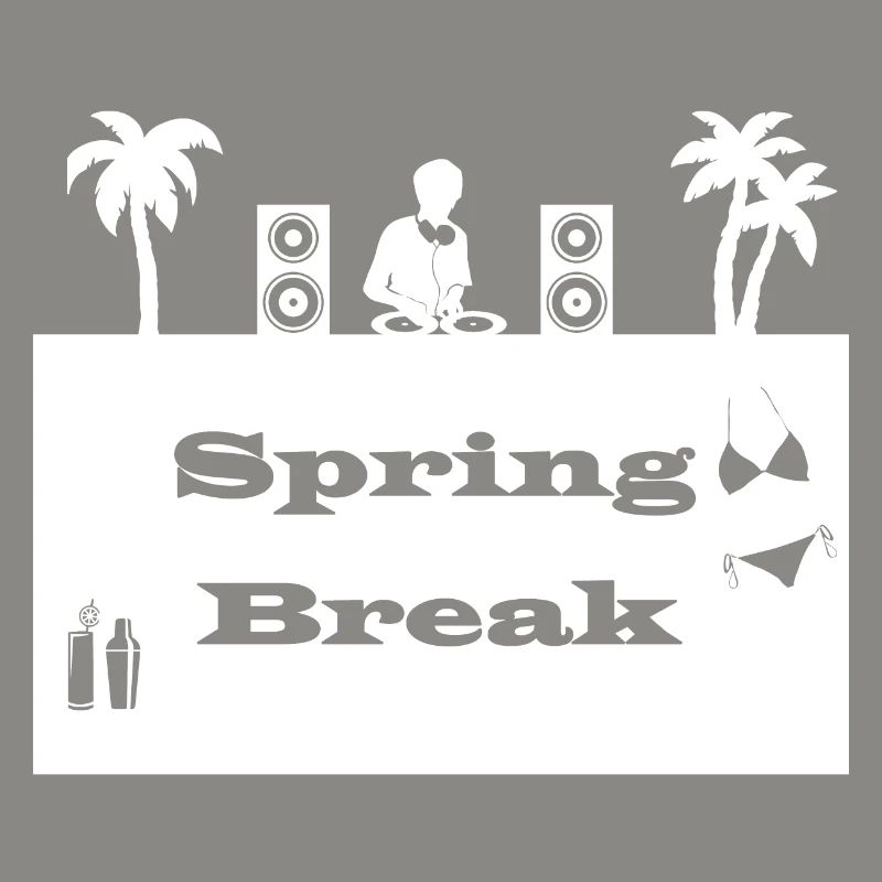 spring break blanc