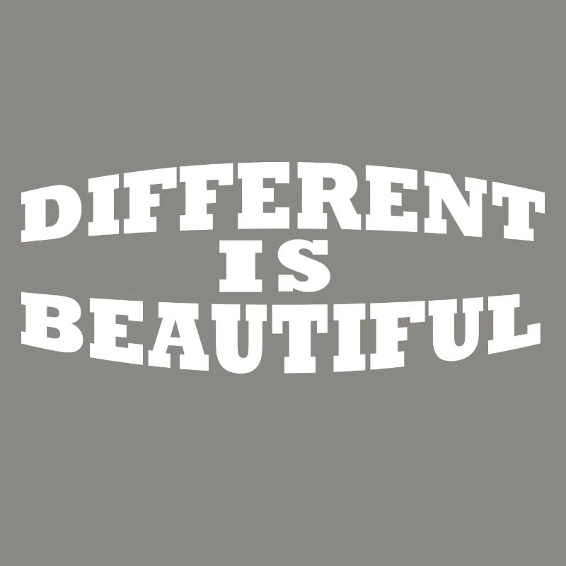 Different is beautiful Anders sein ist Wundervoll