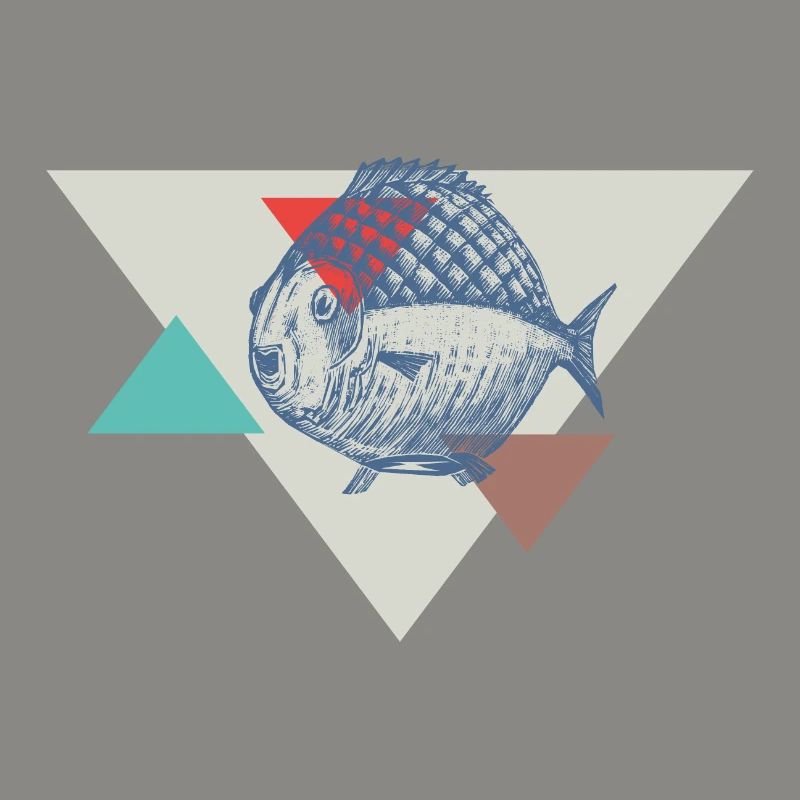 Conception de triangle de poisson