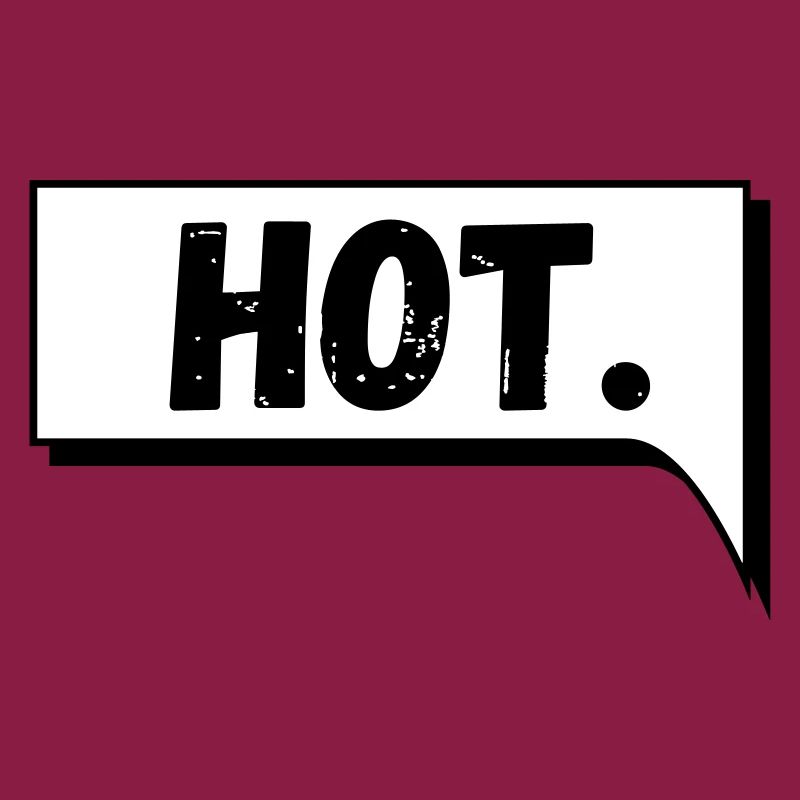 Bulle de dialogue Comic Hot