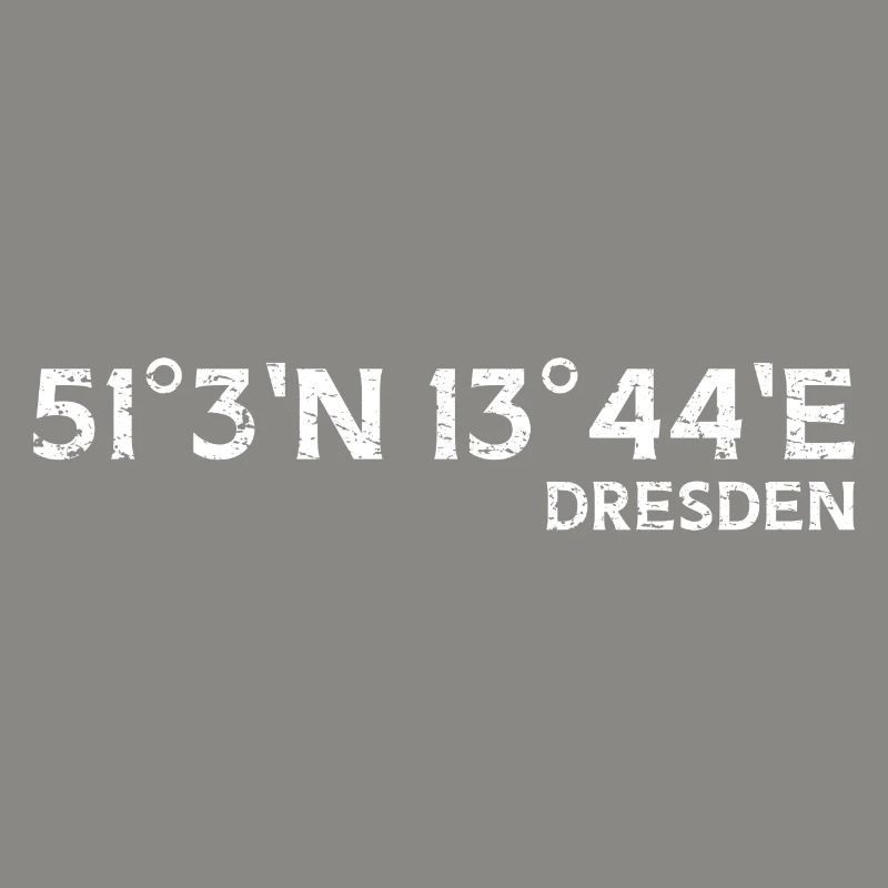 Dresden Souvenir Coordinates