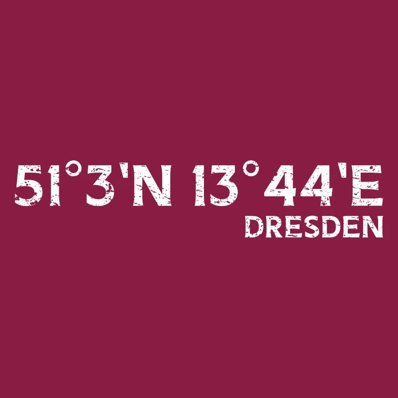 Dresden Souvenir Coordinates