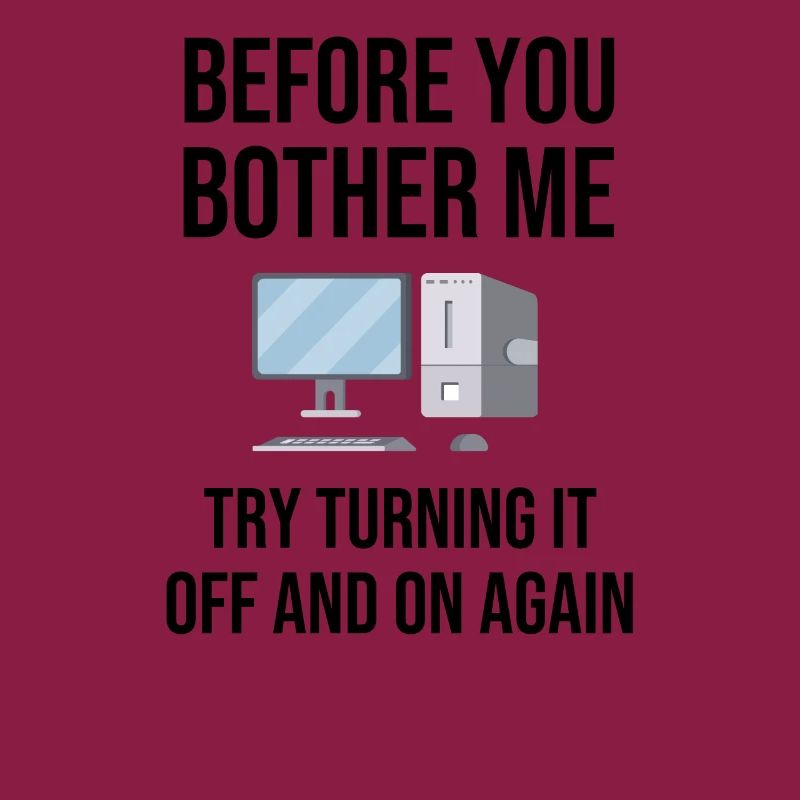 Geschenk IT-Support IT-Helpdesk Lustiger Spruch