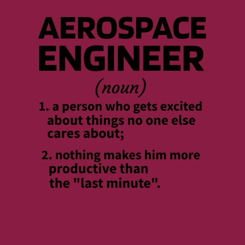 Aerospace Engineer Idée de cadeau Technologie spatiale