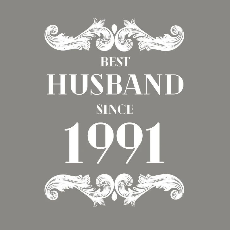 Bester Ehemann seit 1991 Hochzeitstag