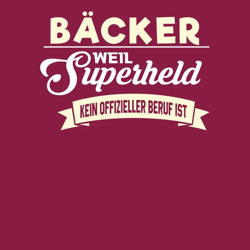 Superheld Beruf Bäcker